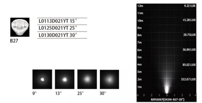 B2XAS0157, B2XAS0118 (RGB) Lichten van 1 * Vierkante Dekking In een nis gezette LEIDENE van 2W 3W Inground met Externe Bestuurder voor Openluchtverlichting 4