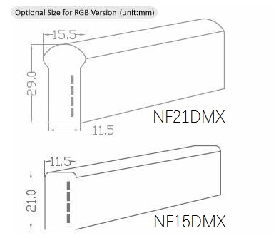 DMX512 digitale Neon LEIDENE Kabellichten, Bendable-van LEIDEN UV Bestand Neonflex light 2
