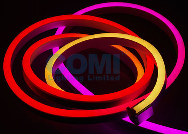 24V 5050 RGB Adresseerbare DMX-Neon LEIDENE Strooklichten 8 pixel/Waterdichte Meter IP68