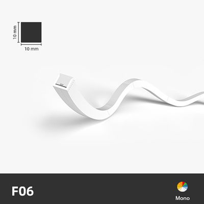 IP68 10x10mm Mini Size LED Neon Flex met Top View Design en lange levensduur